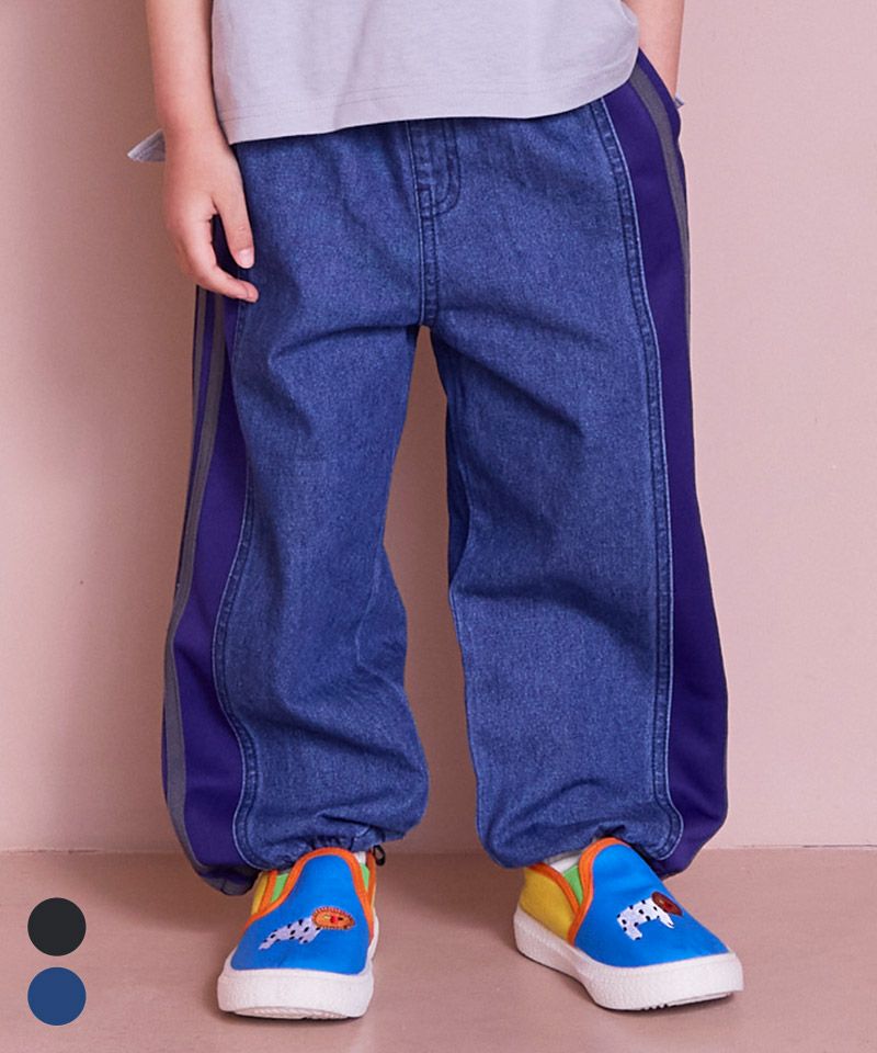 トラックパンツリメイクデニムパンツ ｜ ボトムス ｜ 子供服のセレクト