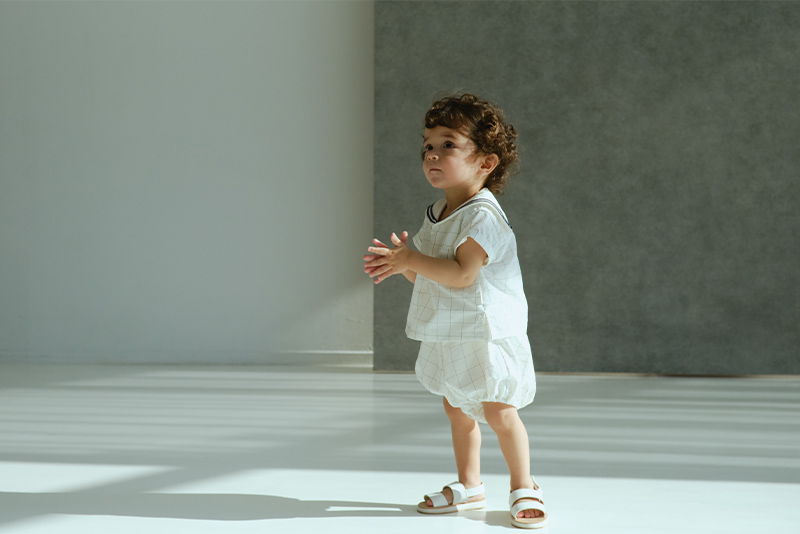 paddle rompers graph white | ギフト・スタイ・出産祝いのMARLMARL