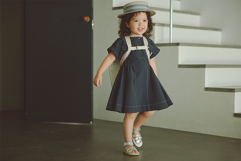 safari dress navy | ギフト・スタイ・出産祝いのMARLMARL（マールマール）