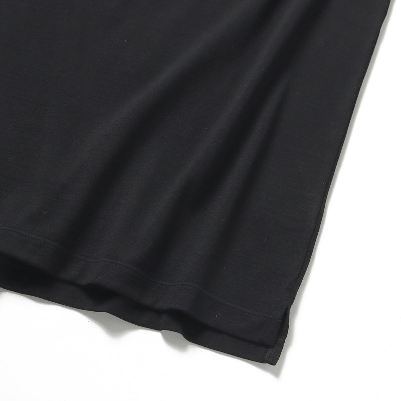 nomiamo（ノミアモ）ウォッシャブルシルク クルーネックTシャツ