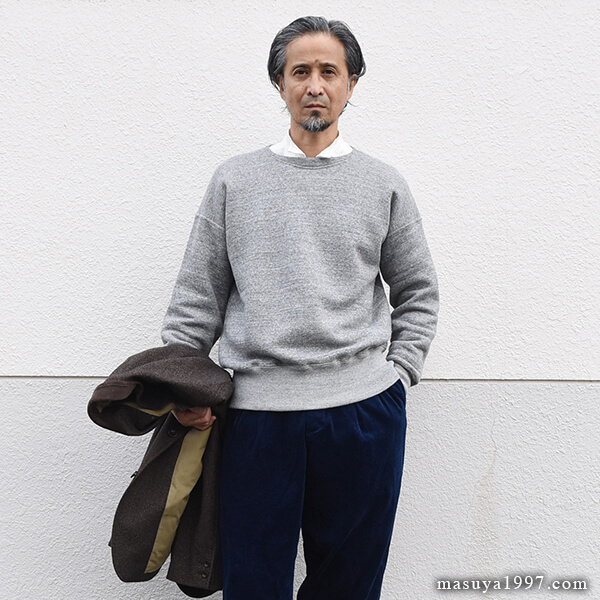 Olde Homesteader “Extra Cotton Fleece / Crew Neck Long Sleeve