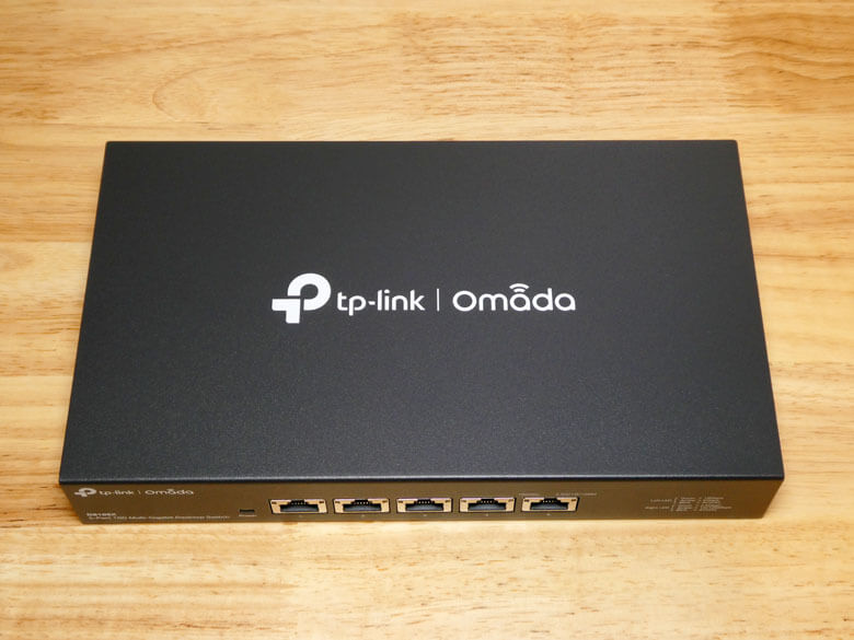 PRレビュー】TP-Link DS105X | Omada 5ポート 10G スイッチ | MASAa.net