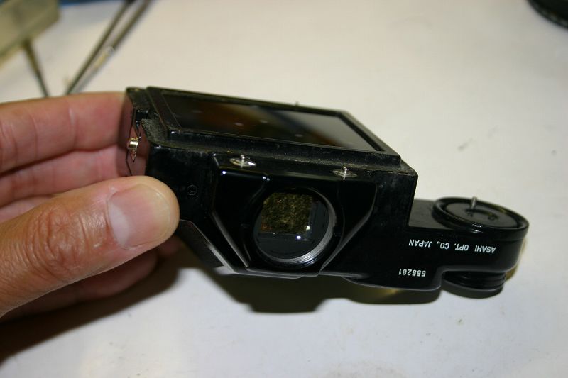 TTLファインダー分解 : カメラ修理日記