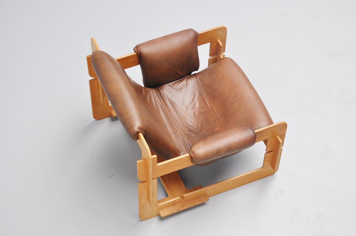 Arne Jacobsen plywood lounge chair for Asko Finland 1970