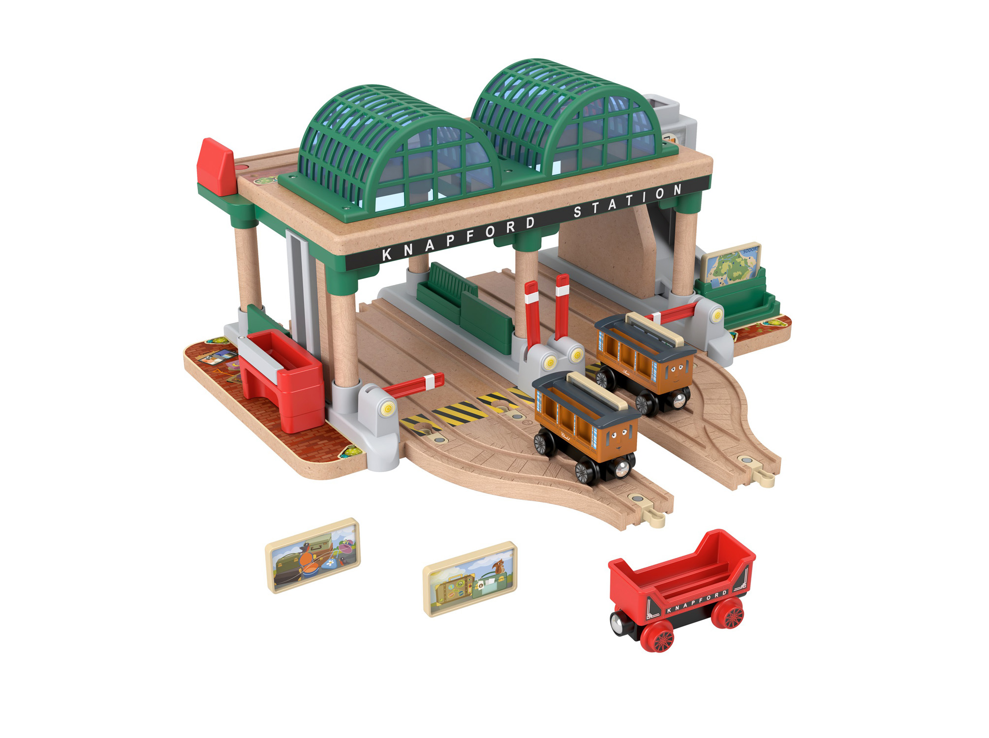 きかんしゃトーマス 木製レールシリーズ アニーとクララベルのナップ