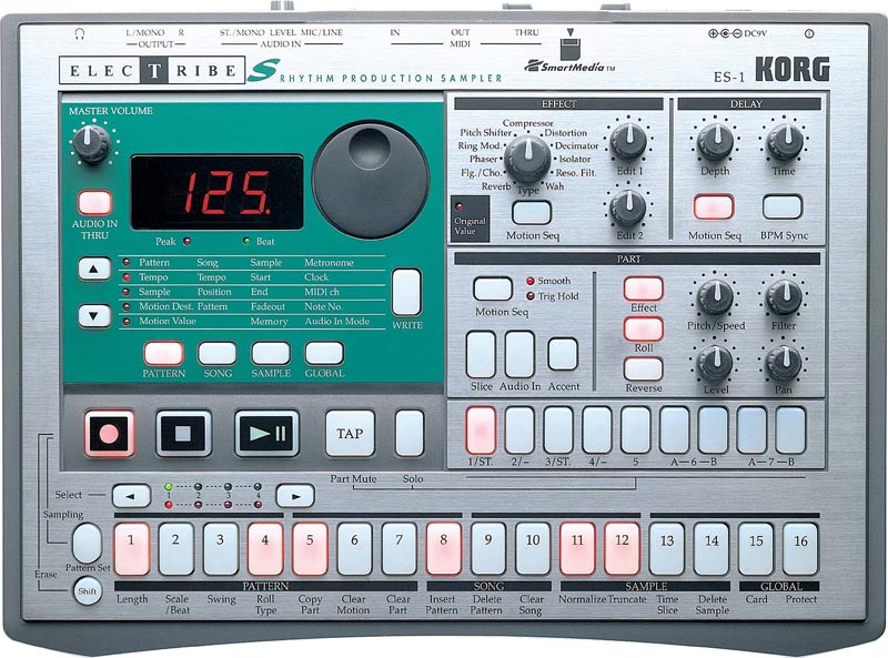KORG ELECTRIBE ES-1とEDIT MODE | matsudananda