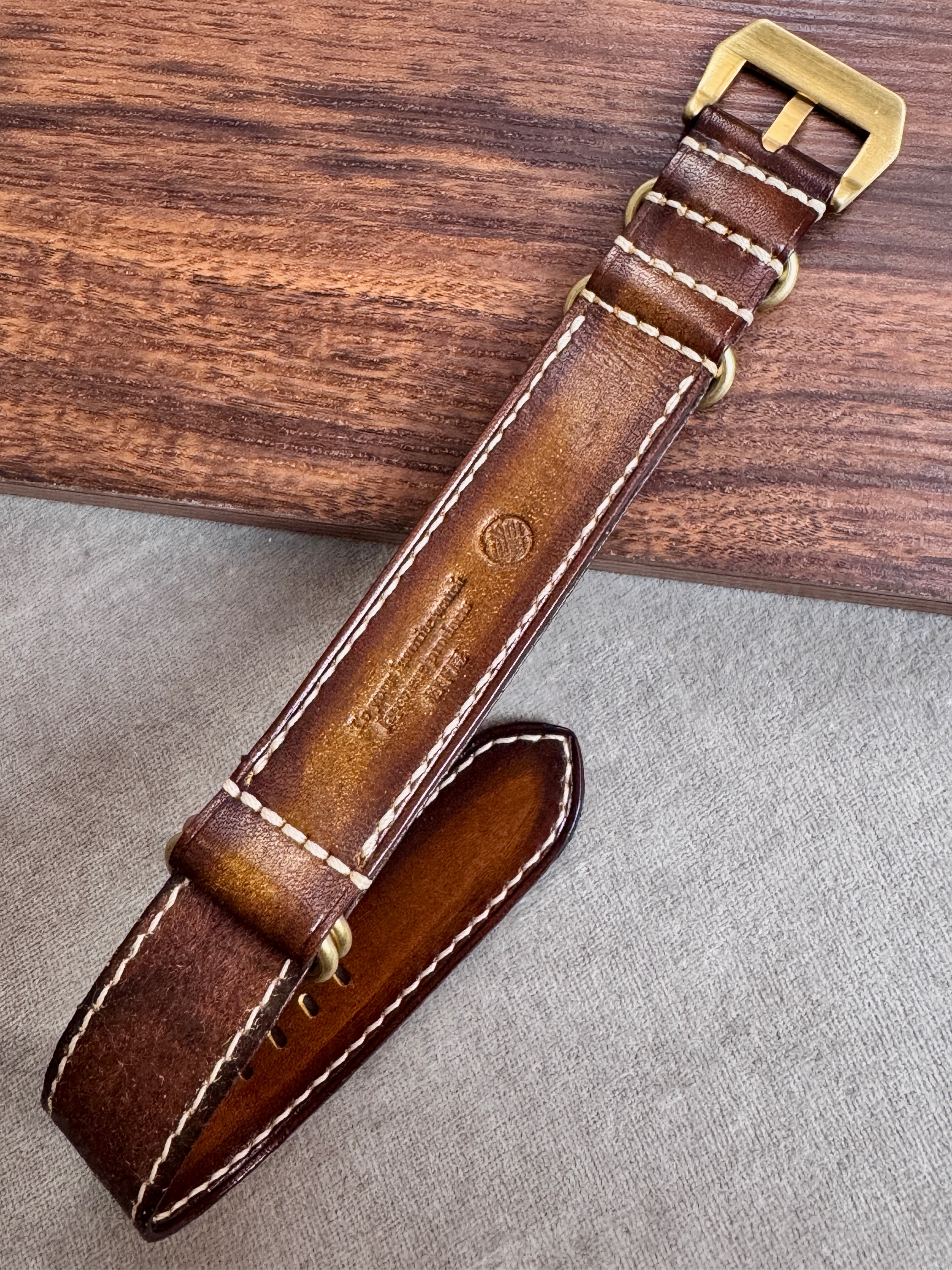 M74 NATO｜ビンテージブラウン｜24mm | ロング – 松下庵