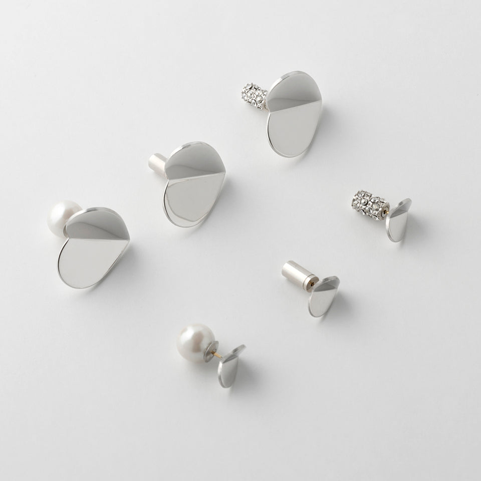 Middle heart pierce (silver) – MAYU online store