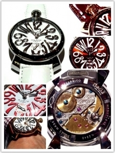 女性、男性問わず人気の時計 ガガミラノGaga Milanoの電池交換出来ます