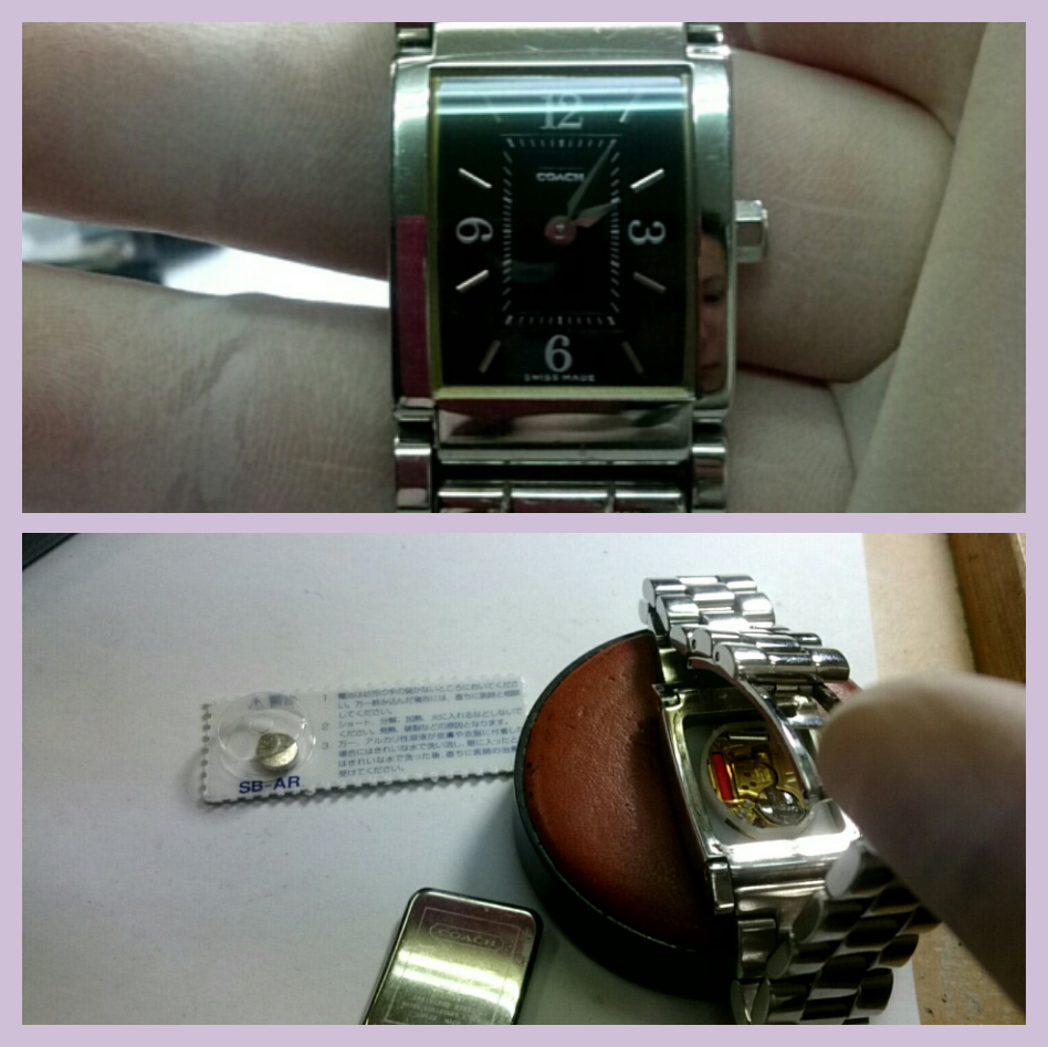 COACH（コーチ）の電池交換できます。｜川口誠