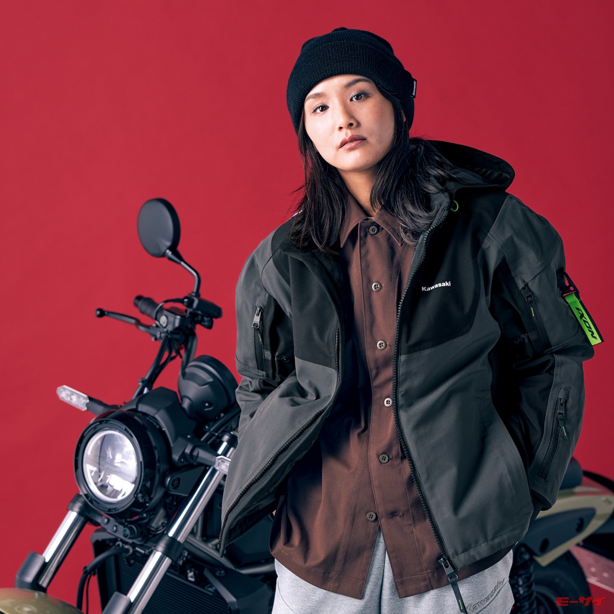 カワサキ×IXON】初コラボでジャケットを設定！2024秋冬から販売中！緑