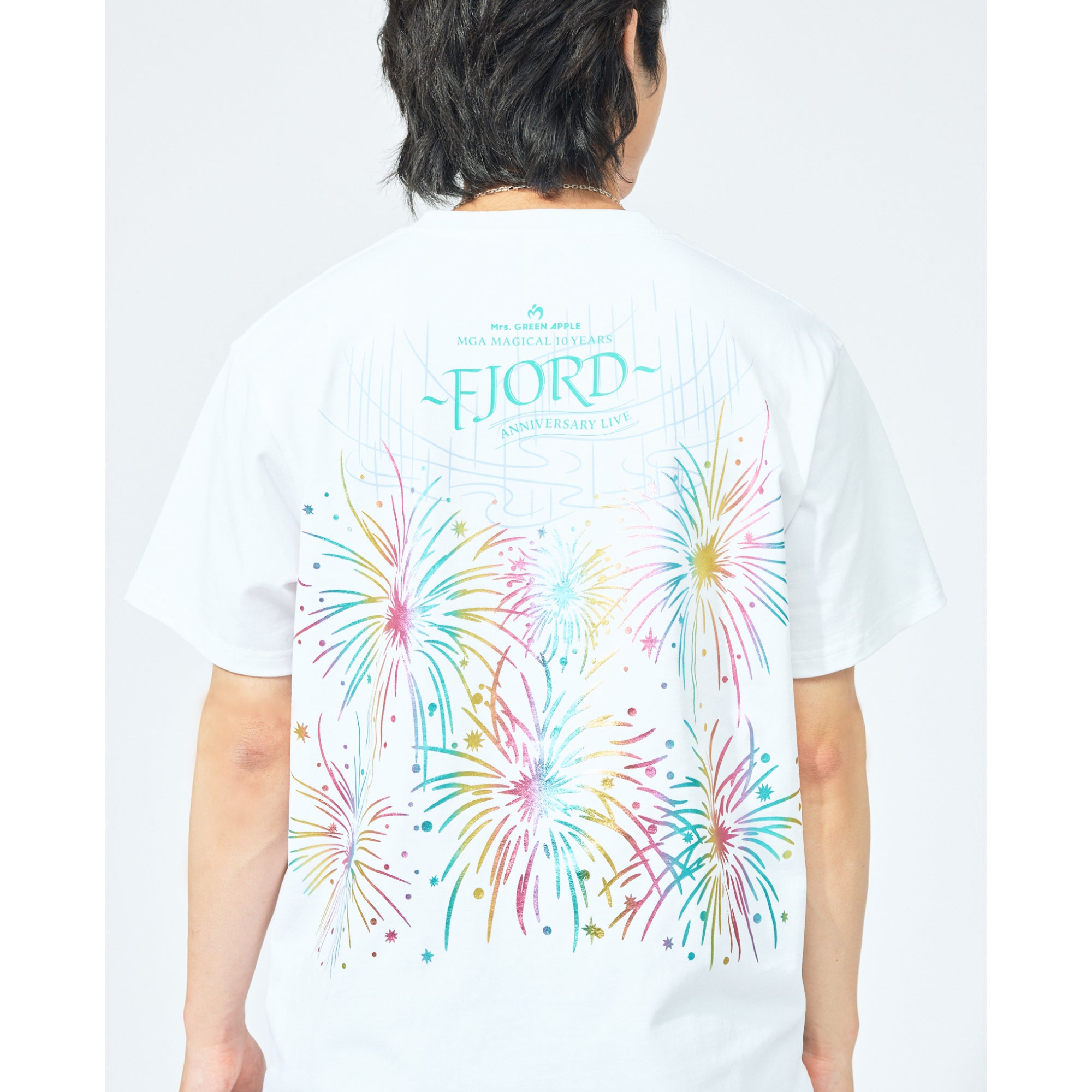 FJORD ロゴTシャツ / ホワイト – Mrs. GREEN APPLE OFFICIAL STORE