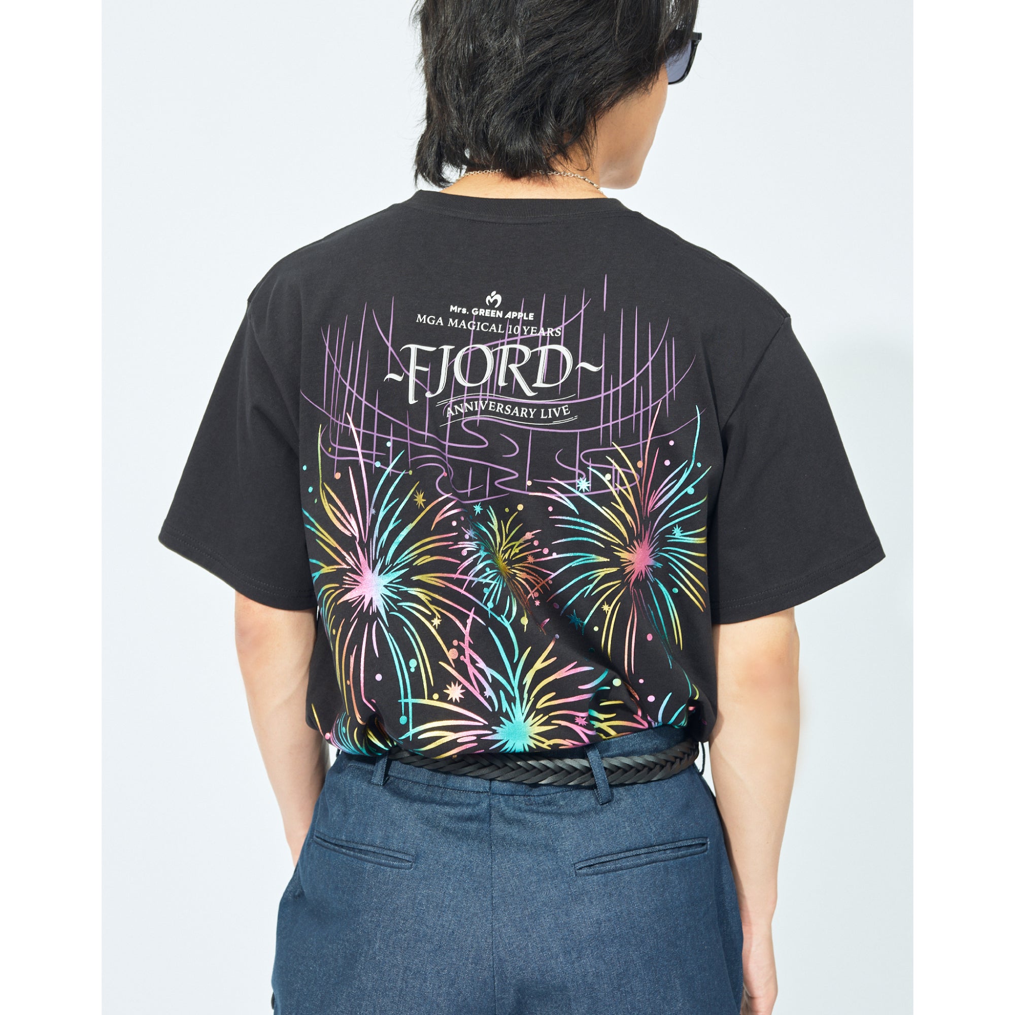 FJORD ロゴTシャツ / ブラック – Mrs. GREEN APPLE OFFICIAL STORE
