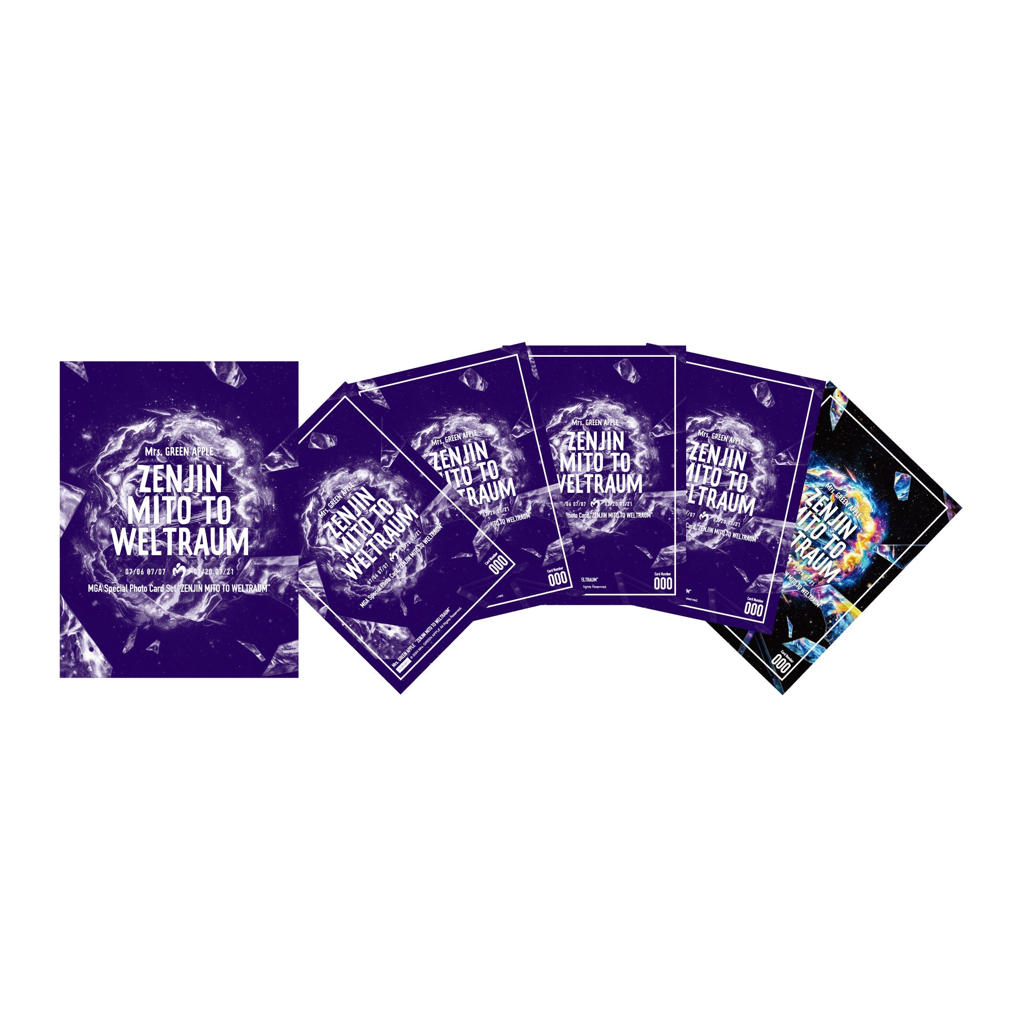 Mrs. GREEN APPLE ZENJIN MITO TO WELTRAUM GOODS – Mrs. GREEN APPLE