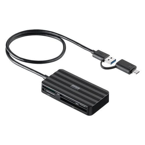 マルチカードリーダー SD microSD CF xDピクチャーカード MS対応 5 in