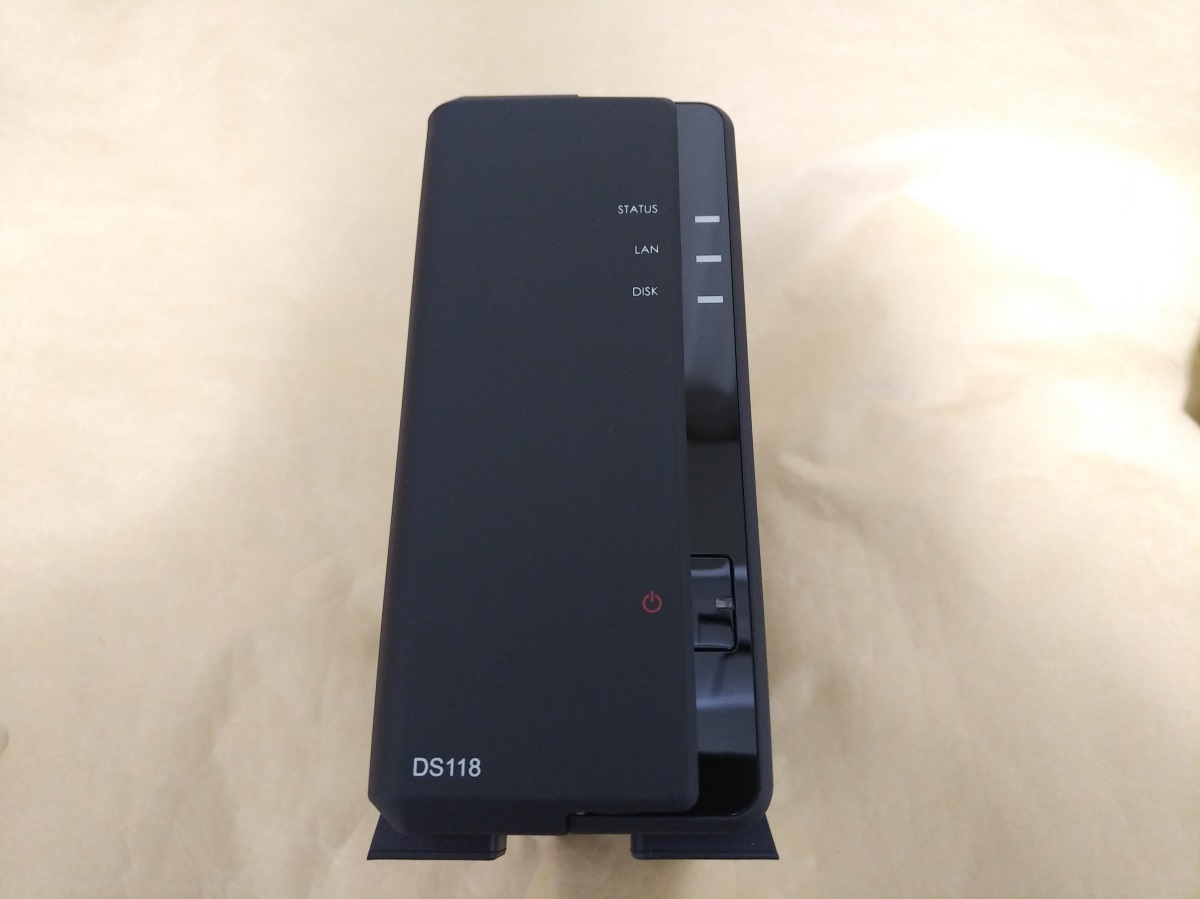 Synology DiskStation DS118をレビュー！高性能な1ベイNAS | メモトラ