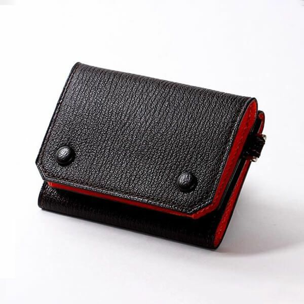 ラルコバレーノ 三つ折ミニウォレットGOAT 財布 L'arcobaleno | フリー