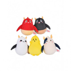 はたらく細胞 低反発ぬいぐるみキーチェーン 乳酸菌(クロ) - Meccha Japan