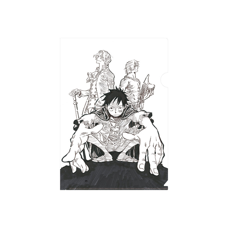 ワンピース】ILLUSTRATION WORKS クリアファイル ルフィ/エース/サボ