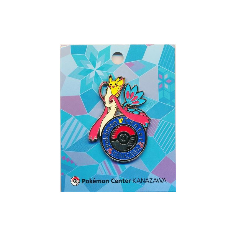 ロゴピンズ ピンバッジ ポケモンセンター ポケセン 金沢 ミロカロス 9