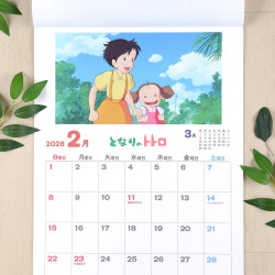 となりのトトロ 2026年 壁掛けカレンダー - Meccha Japan