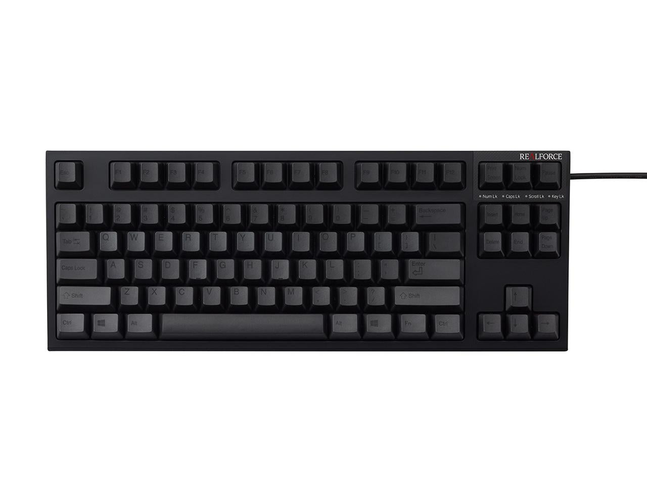 Topre Realforce R2 Limited Edition Black TKL Dye Sub PBT Keyboard