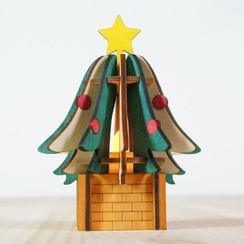 ゆきんこ （☆台付き） Yukinko その他置物 工房西岡 通販 19881372