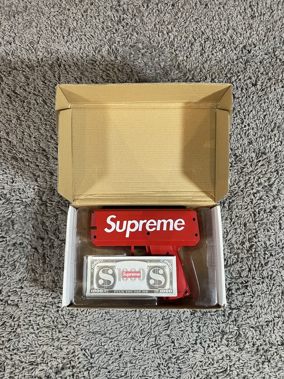 Supreme Supreme Cash Cannon (Money Gun) | Grailed