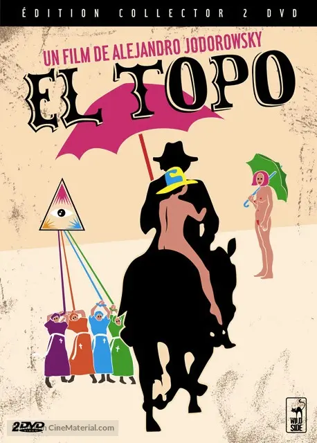 El topo (1970) French dvd movie cover