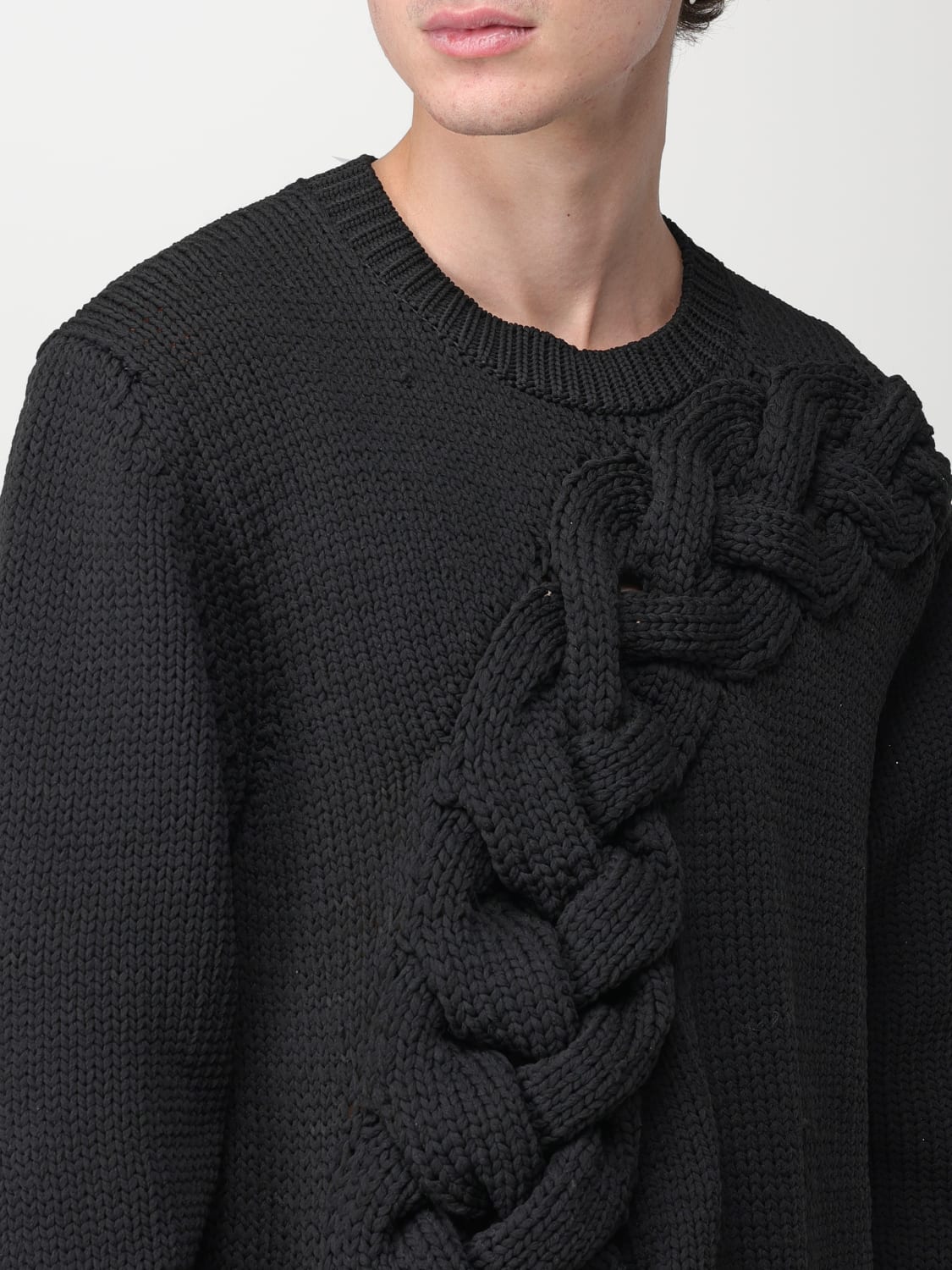 Comme Des Garcons Homme Plus セーター メンズ - ブラック | PLN009