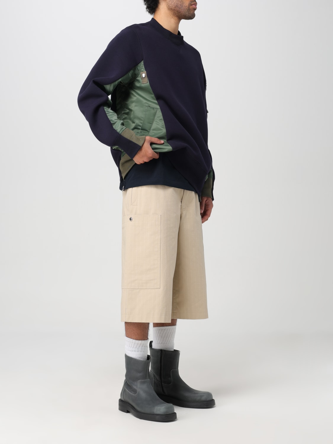 Sacai Sweater men - Blue | SCM058 | GIGLIO.COM