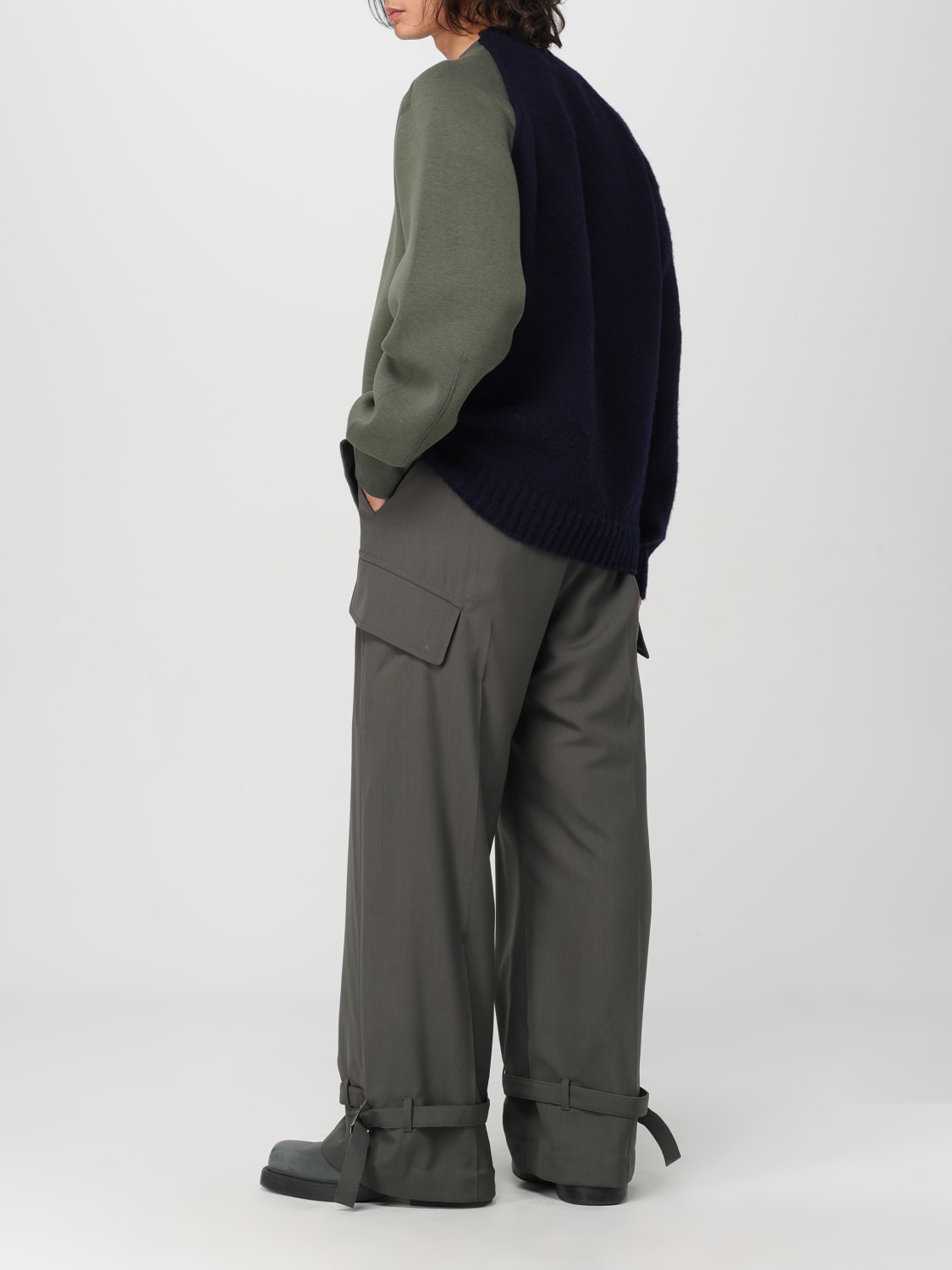 Sacai パンツ メンズ - 柿 | 2403423M | GIGLIO.COM