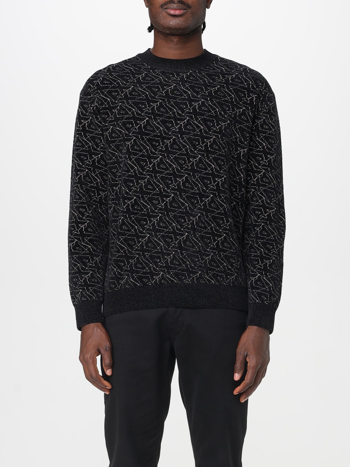 Armani Exchange Sweater men - Black | XM001330AF16916 | GIGLIO.COM