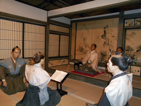蝋人形の展示（藩公に進講する松蔭） - 萩市、吉田松陰歴史館の写真
