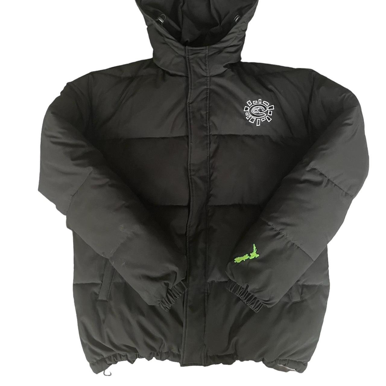 Always Do What You Should Do Black Puffer Coat 100% | Depop