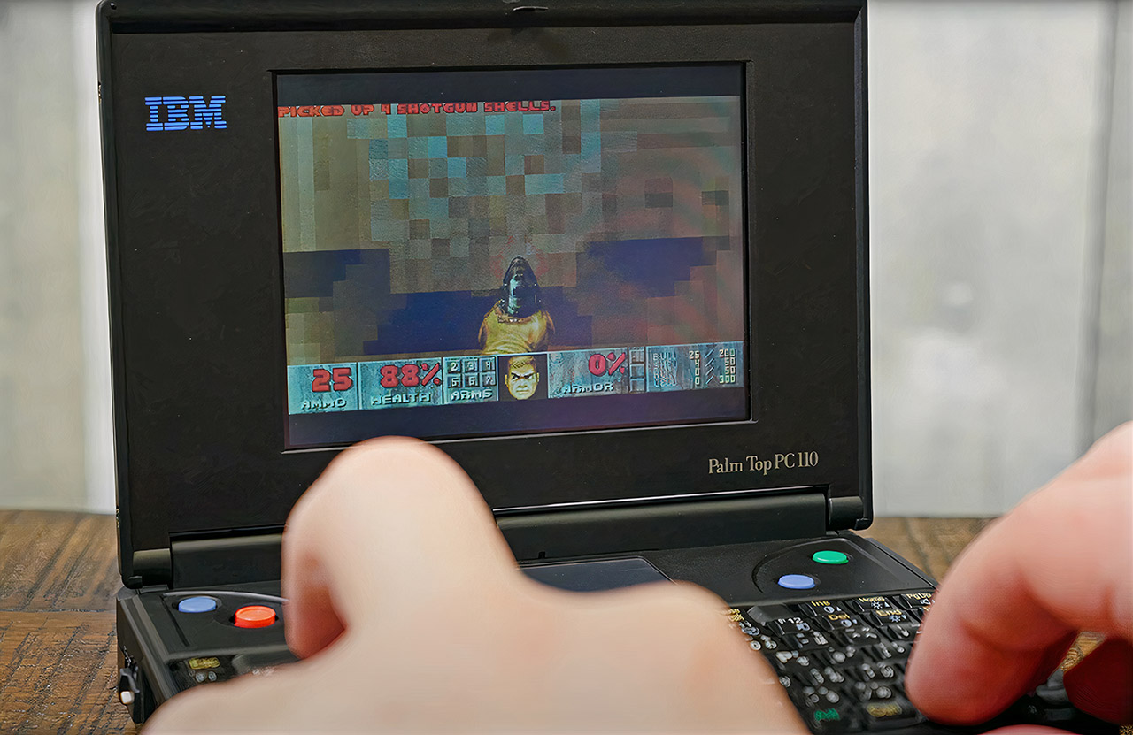 IBM's Palm Top PC 110 was the World's Smallest Windows PC in 1995