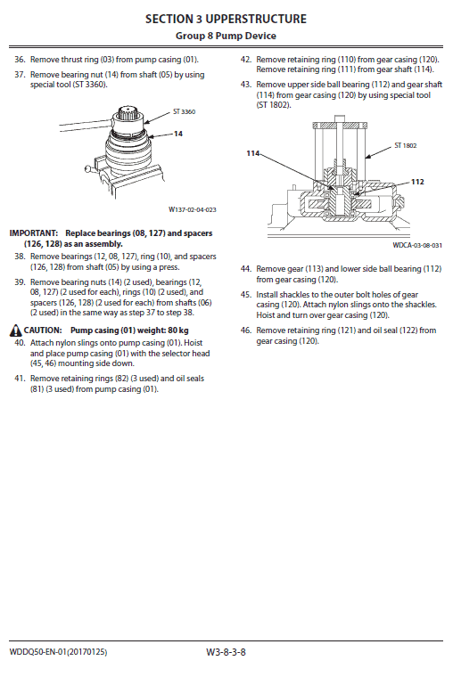 Hitachi ZX350LC-6 and ZX350LCN-6 ZAXIS Excavator Service Repair Manual