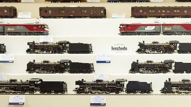 天賞堂 模型売場 銀座本店