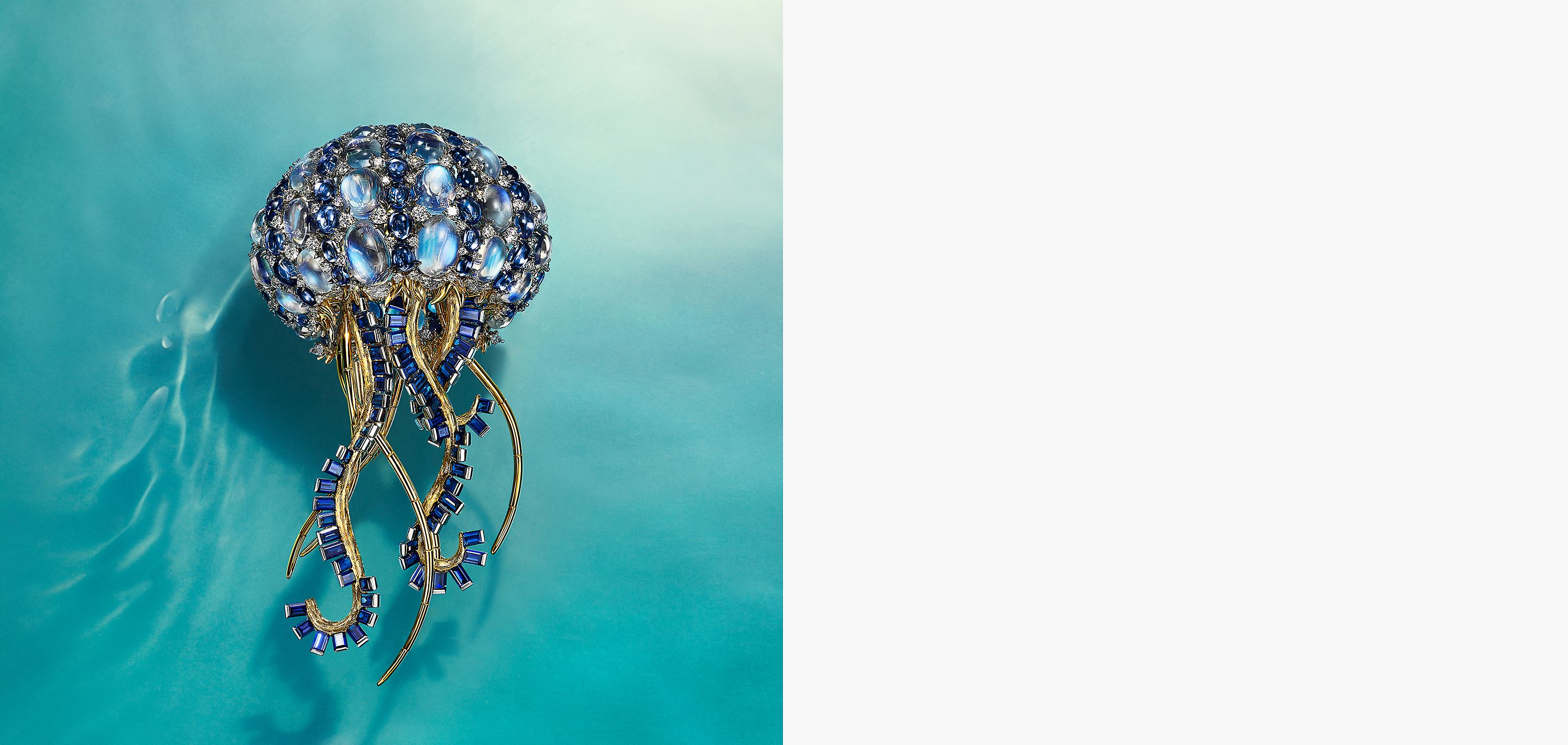 ジェリーフィッシュ ブローチ - 2023 ハイジュエリー コレクション
