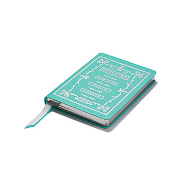 パーソナル エッセンシャル ノートブック ティファニー ブルー レザー