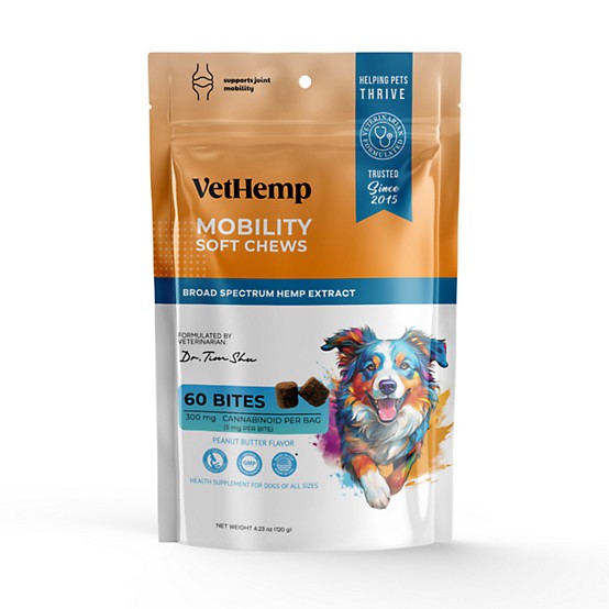 VetHemp Hemp Mobility Soft Chews for Dogs, 60ct at Tractor Supply Co