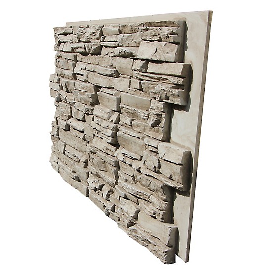 Tritan BP Lightning Ridge 48 in. x 24 in. Faux Stone Siding Panel