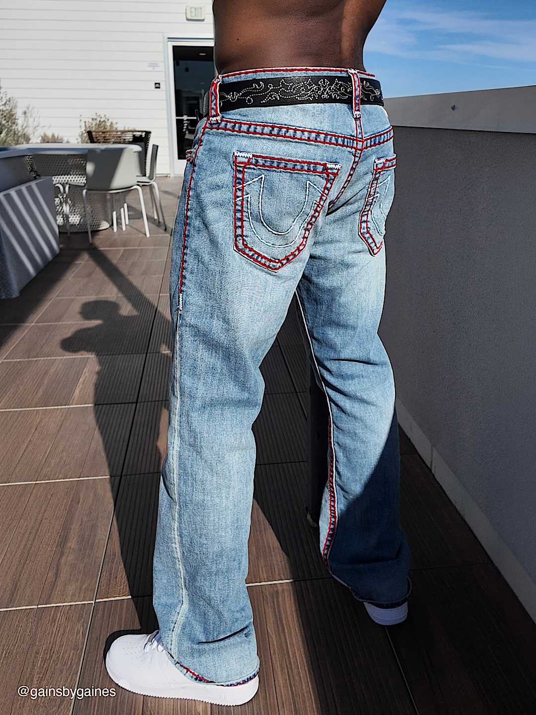 BILLY SUPER T BOOTCUT JEAN 34