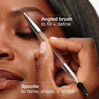 Clinique - Dual-Ended Angled Eyebrow Brush | Ulta Beauty