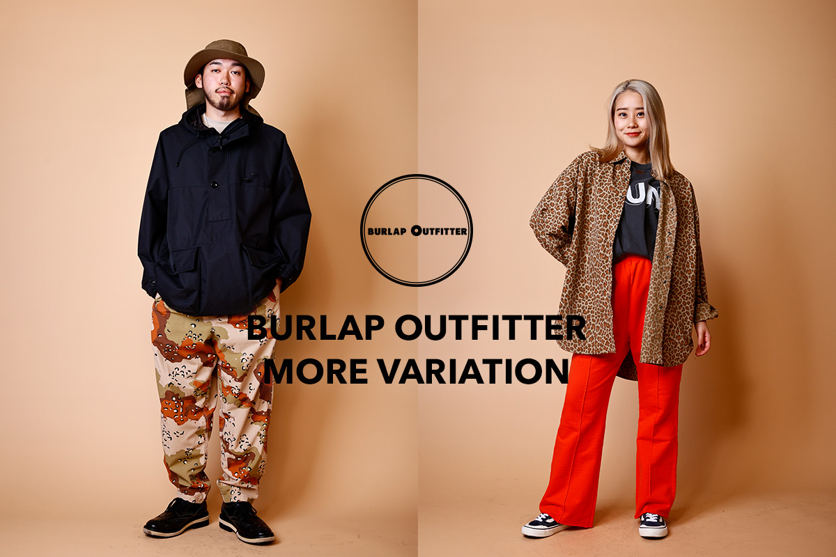 BURLAP OUTFITTER MORE VARIATION 開催 – URBAN RESEARCH MEDIA