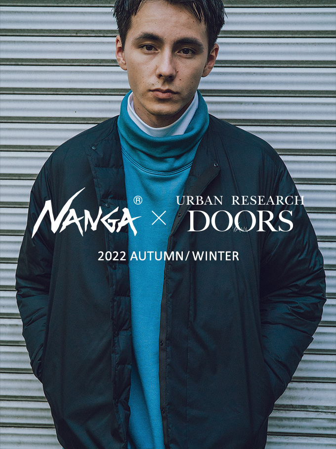 NANGA × URBAN RESEARCH DOORS 2022 MEN'S AUTUMN/WINTER EXCLUSIVE