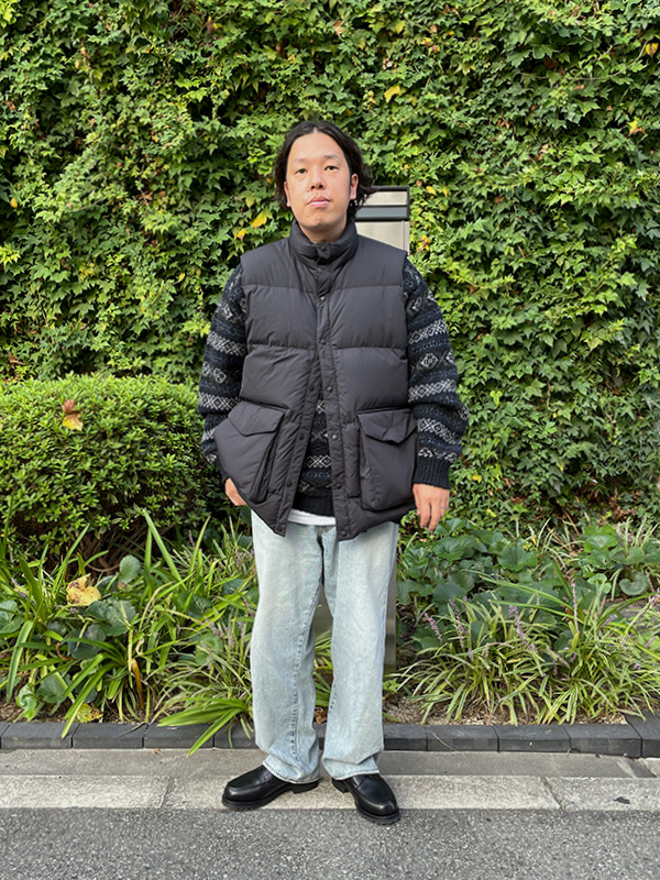 VestがBest！ DOORSスタッフスナップ18選！ ＜Snow Peak＞別注ダウン