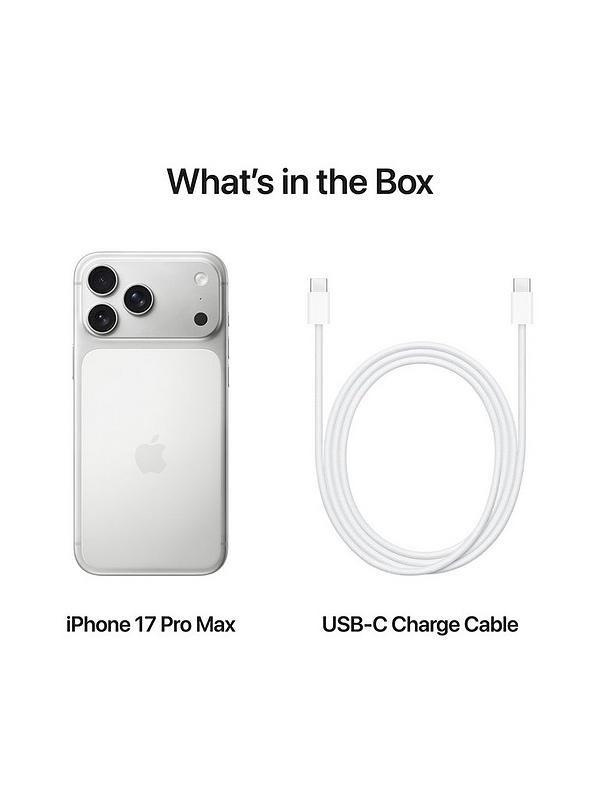 Apple iPhone 17 Pro Max, 512GB - Silver | Very