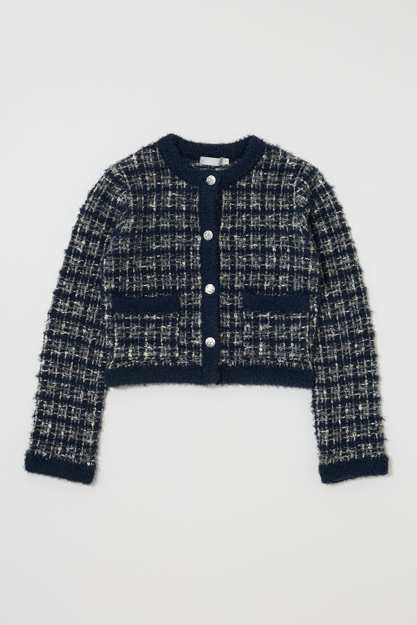 MOUSSY | COMPACT KNIT TWEED ジャケット (ジャケット ) |SHEL'TTER