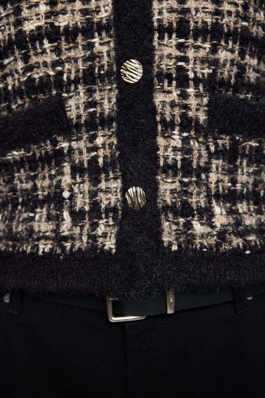 MOUSSY | COMPACT KNIT TWEED ジャケット (ジャケット ) |SHEL'TTER